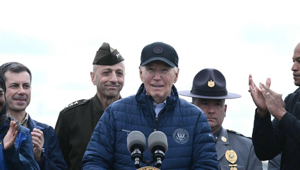 La dura pérdida personal que recordó Biden desde el puente colapsado de Baltimore