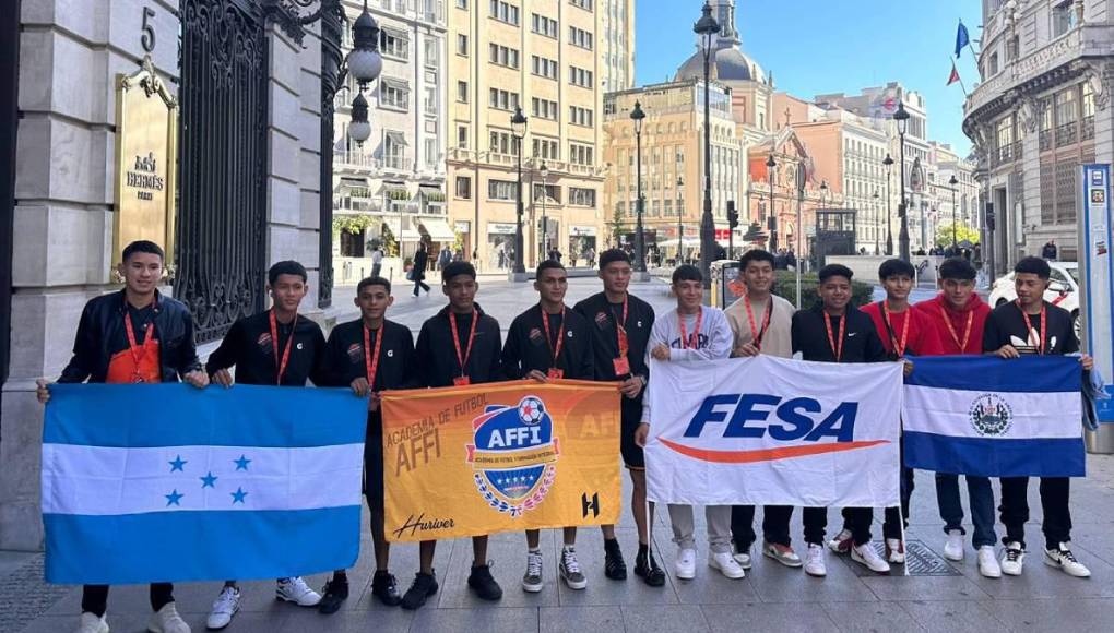 Campeones de Copa Gatorade disfrutan de Madrid y mirarán juego de Champions en el Bernabéu