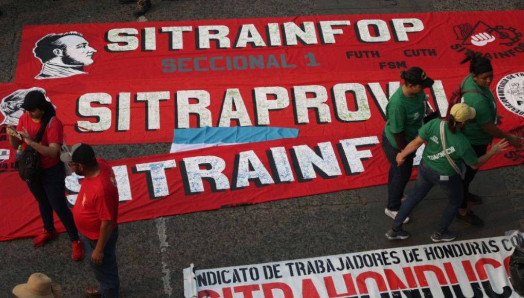 Así se conmemoró el Día del Trabajador en diferentes partes de Honduras