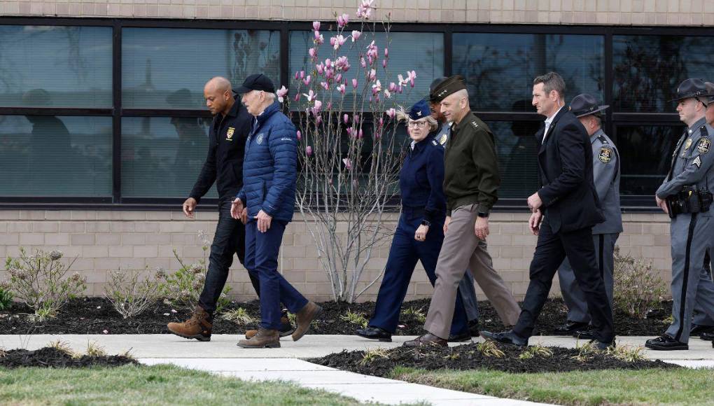 La dura pérdida personal que recordó Biden desde el puente colapsado de Baltimore