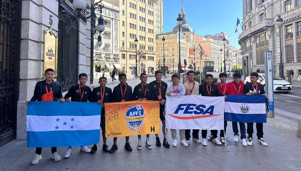 Campeones de Copa Gatorade disfrutan de Madrid y mirarán juego de Champions en el Bernabéu