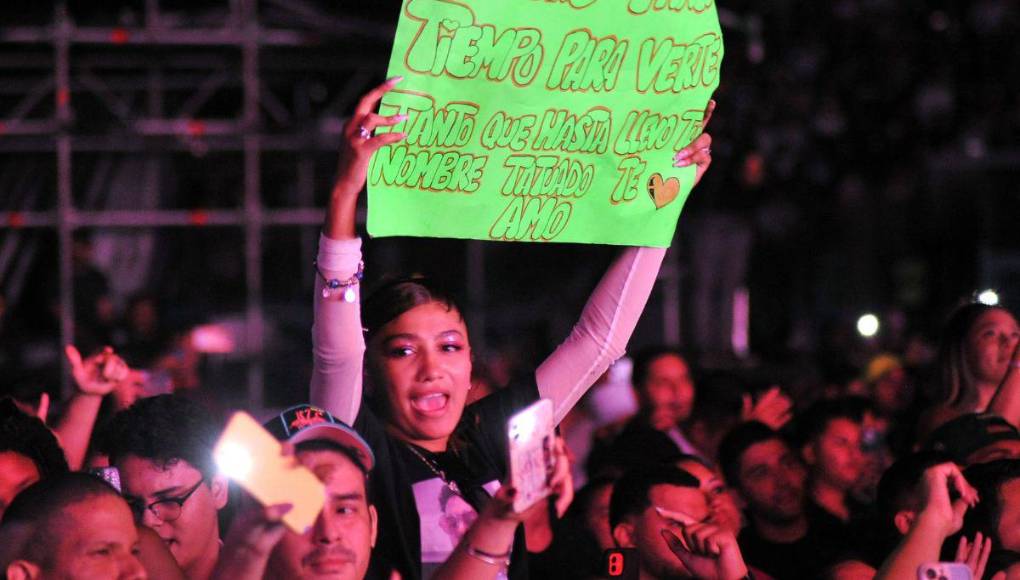 Myke Towers en Honduras: las mejores imágenes que dejó el concierto