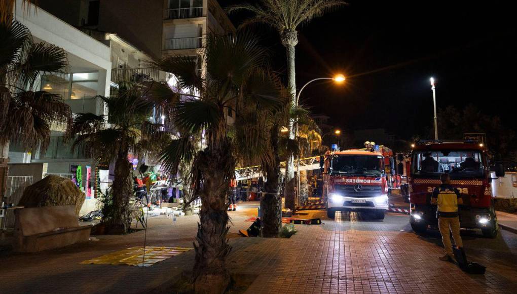 Tragedia en Mallorca: cuatro muertos y unos veinte heridos deja derrumbe de restaurante