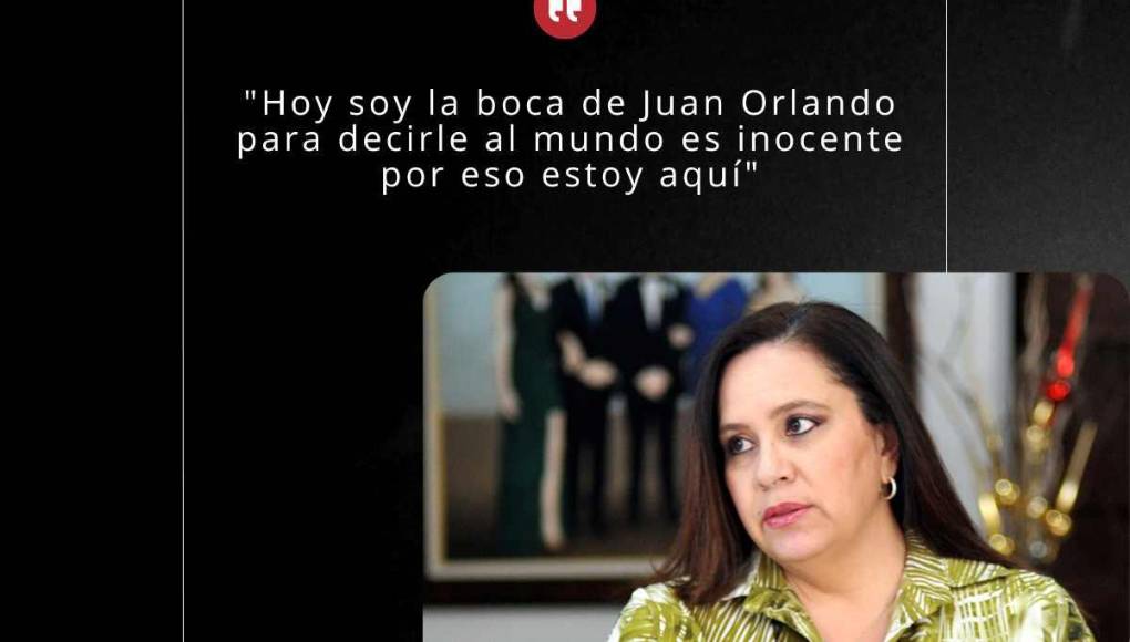 “Soy la boca de Juan Orlando”: Frases de Ana García tras culpabilidad de JOH