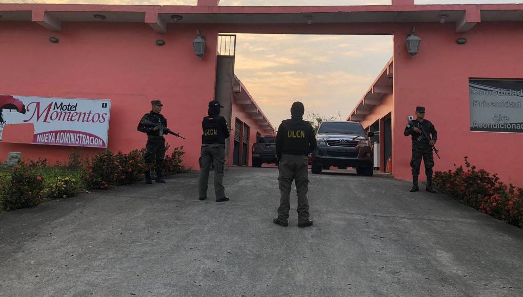 Un motel y lujosas casas: lo allanado a los Valle Valle y otros capos hondureños