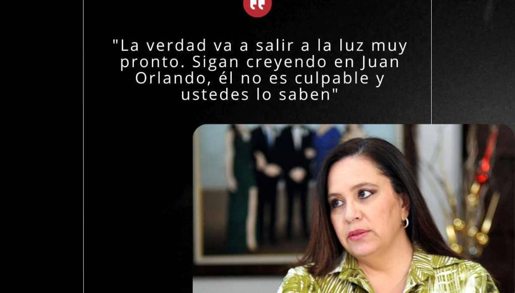 “Soy la boca de Juan Orlando”: Frases de Ana García tras culpabilidad de JOH