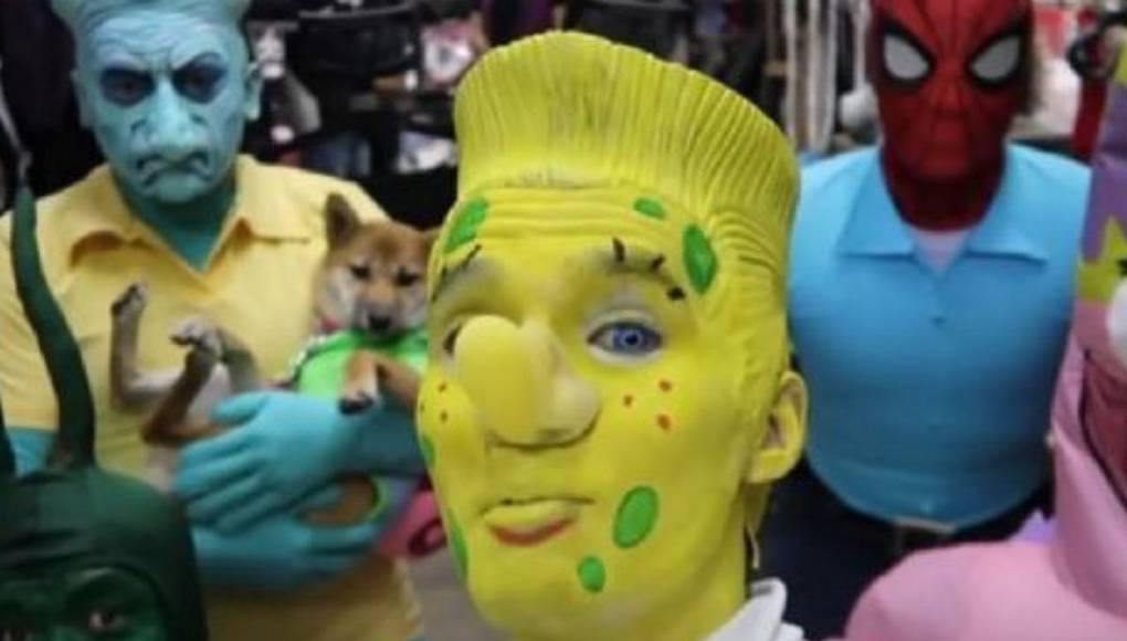 La voz de Nemo, Memo Aponte, asusta a sus seguidores con “disfraces bizarros”