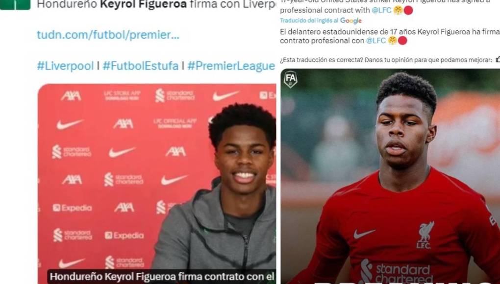 Lo que dicen los medios sobre primer contrato de Keyrol Figueroa con el Liverpool
