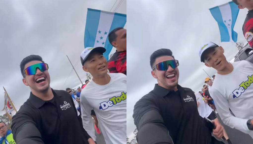 Presentadores hondureños se suman a Shin Fujiyama en el penúltimo día de la carrera