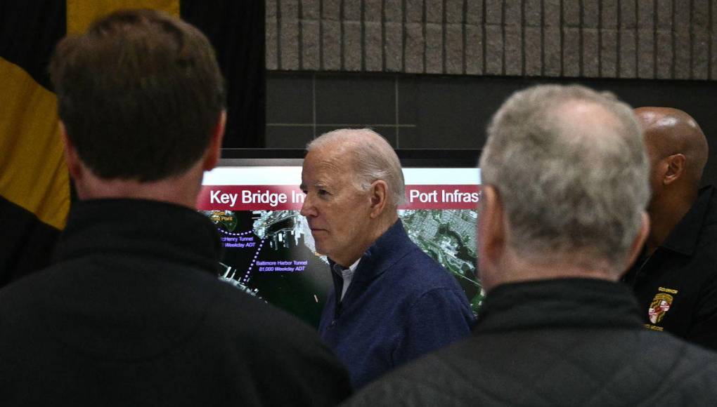 La dura pérdida personal que recordó Biden desde el puente colapsado de Baltimore