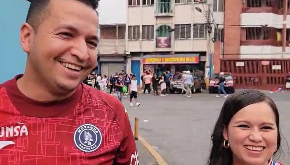 Ambientazo en el Estadio Nacional antes del clásico entre Olimpia y Motagua