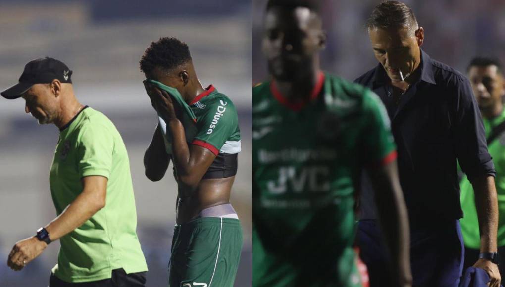 Tristeza y frustración en Marathón tras caer 3-1 en la final ante Olimpia