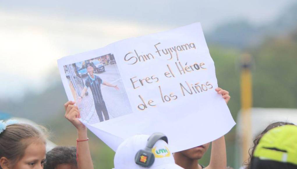 El cansancio y sudor de Shin Fujiyama, a pocos kilómetros de Tegucigalpa