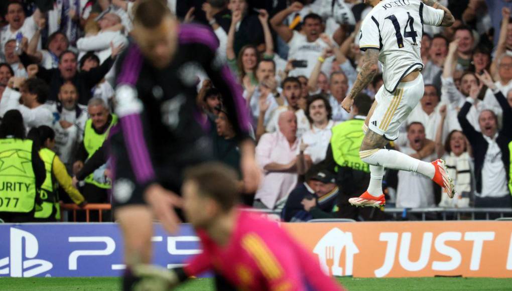 Heroico Joselu y Ancelotti desatado: eufórica celebración del Real Madrid