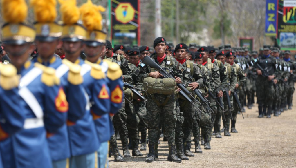Así se llevó a cabo la ceremonia de ascensos en las Fuerzas Armadas de Honduras
