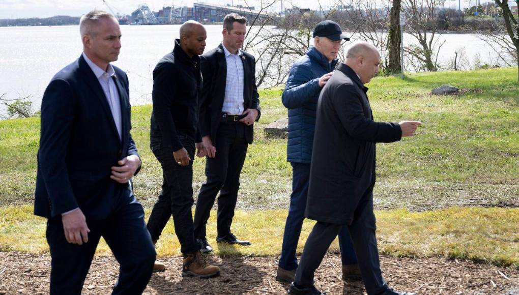 La dura pérdida personal que recordó Biden desde el puente colapsado de Baltimore