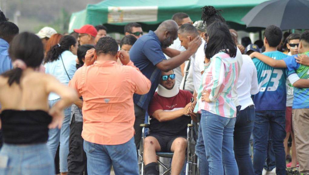 En medio de dolor y consternación, dan último adiós a hijo del exfutbolista Rubén Matamoros