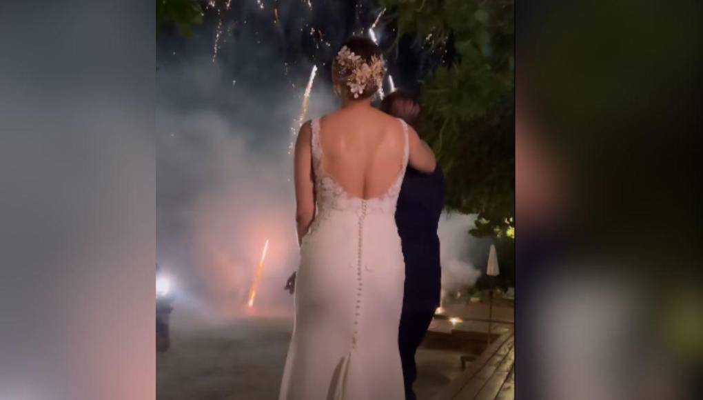 Así fue la romántica boda de Kritza Pérez y Jaime Perelló en Roatán