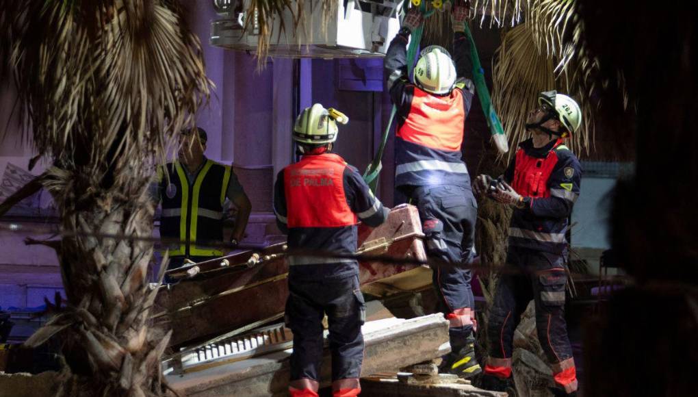 Tragedia en Mallorca: cuatro muertos y unos veinte heridos deja derrumbe de restaurante