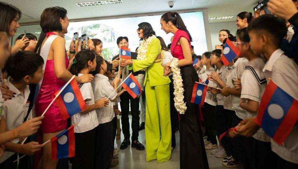 ¡Despampanante! Así lució Sheynnis Palacios en su gira por Asia