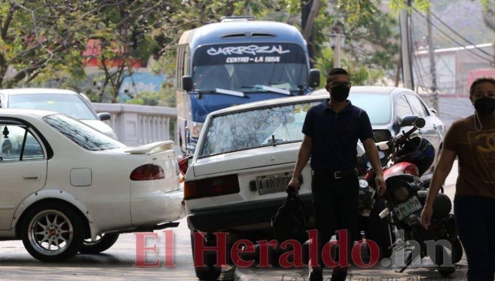 Las 25 imágenes que dejó el paro de transporte en Honduras