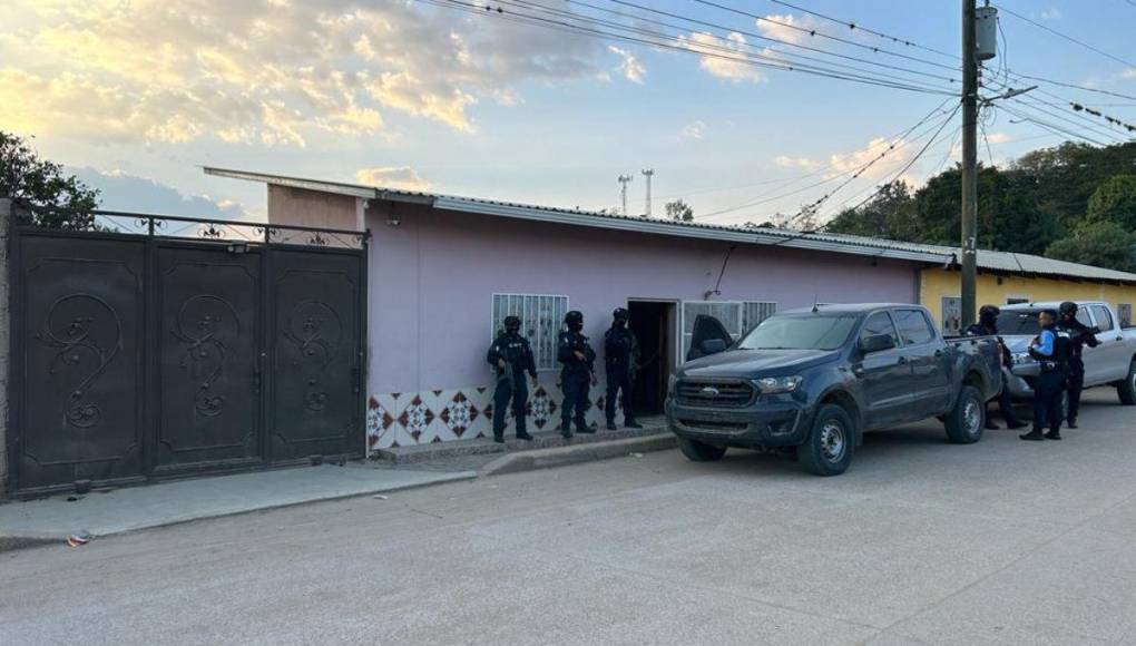 Los hallazgos en las casas de los tres hondureños extraditables por narcotráfico