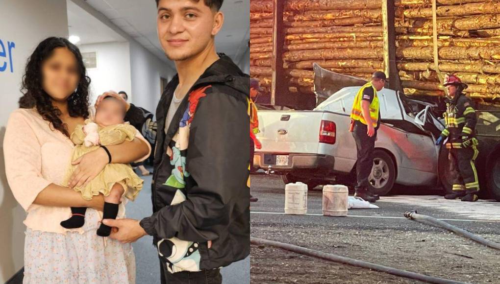 Carlos, hondureño muerto en accidente en EUA, deja una bebé de dos meses