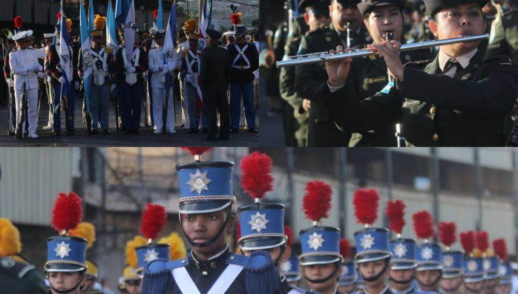 Solemnidad y respeto a la patria: primeras imágenes del desfile en la capital