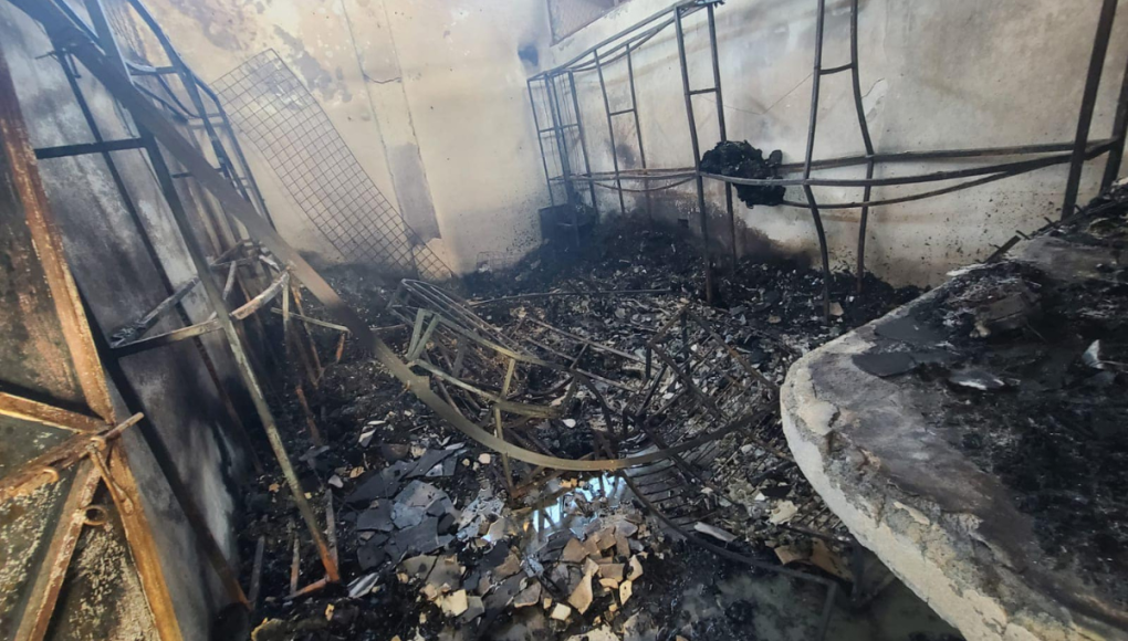 Incendio consume al menos 150 locales en el mercado municipal de Nacaome, Valle