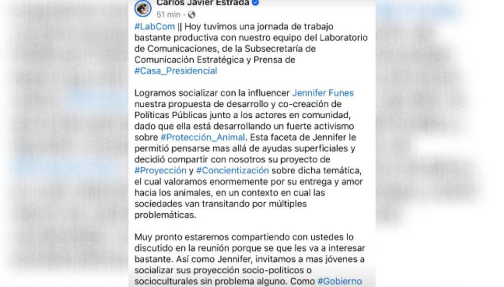 ¿Quién es Jennifer Funes y cuál su relación con el Gobierno de Honduras?
