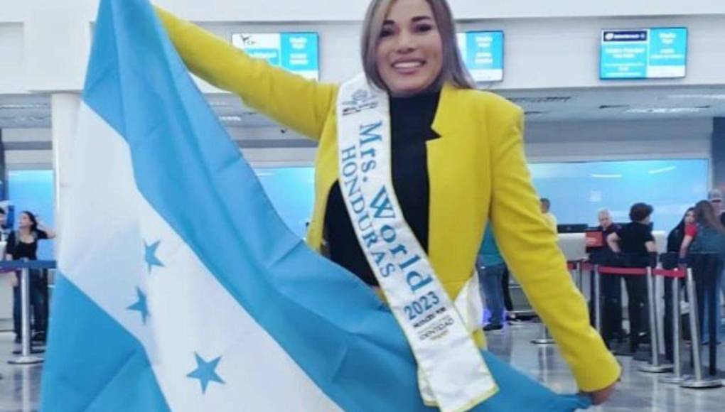 Waleska Andrade, la primera representante de Honduras en Mrs. World