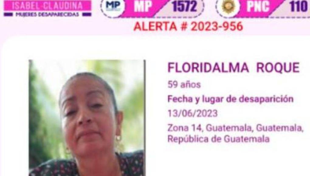 Una cirugía y sospechosas versiones: El caso de Floridalma Roque, la hondureña desaparecida en Guatemala