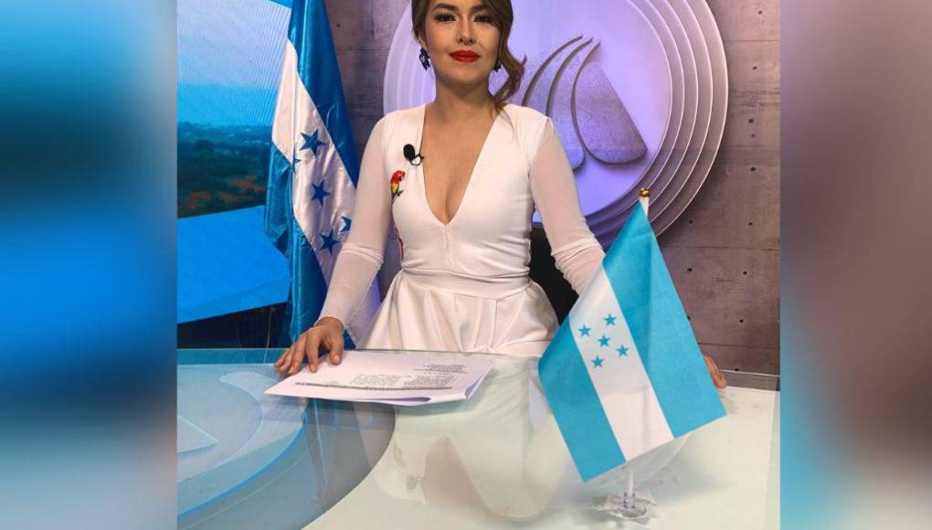 Elegancia, belleza y patriotismo: así lucieron las presentadoras hondureñas este 15 de septiembre