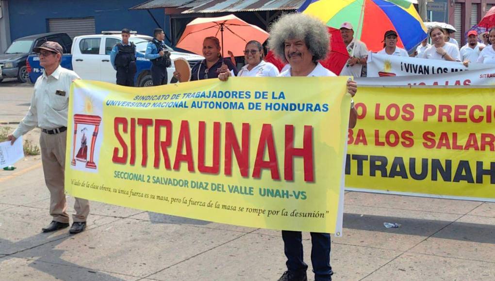 Así se conmemoró el Día del Trabajador en diferentes partes de Honduras