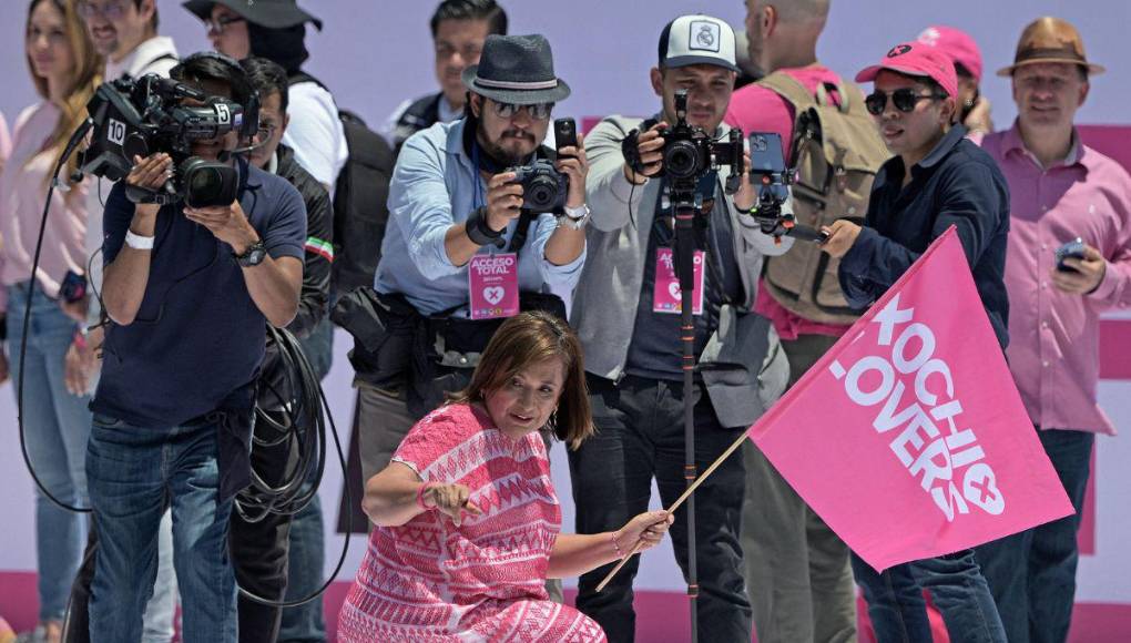 Oposición de México apoya a Xóchitl Gálvez a dos semanas de las elecciones