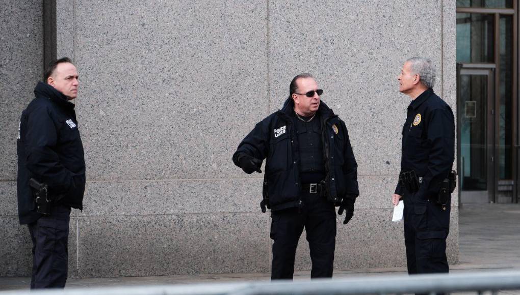 Fuertes medidas de seguridad en la Corte de Nueva York para juicio de JOH