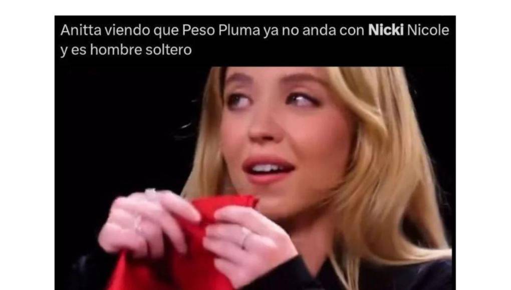 Los mejores memes de lo que pasó entre Nicki Nicole y Peso Pluma