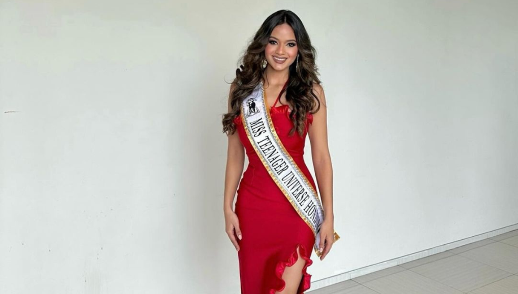 Así es Camila Davadi, la bella hondureña ganadora del Miss Teenager Universe 2024