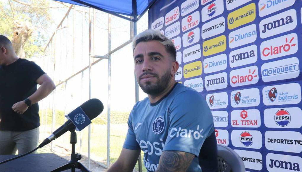 Motagua entrena y Diego Vázquez protesta previo al clásico con Olimpia