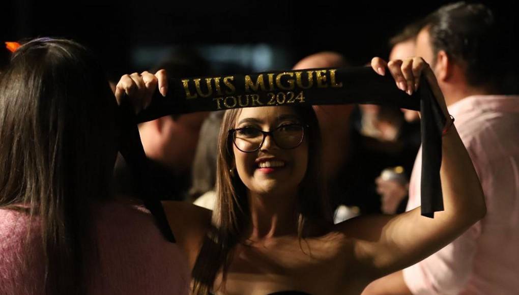 Así se vivió el romántico concierto de Luis Miguel en Tegucigalpa