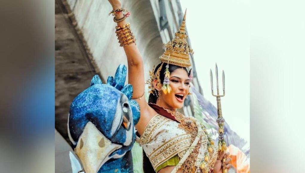 ¡Despampanante! Así lució Sheynnis Palacios en su gira por Asia