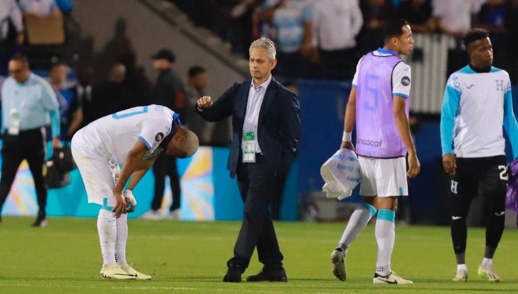 Caras largas en Honduras luego de dura eliminación ante Costa Rica