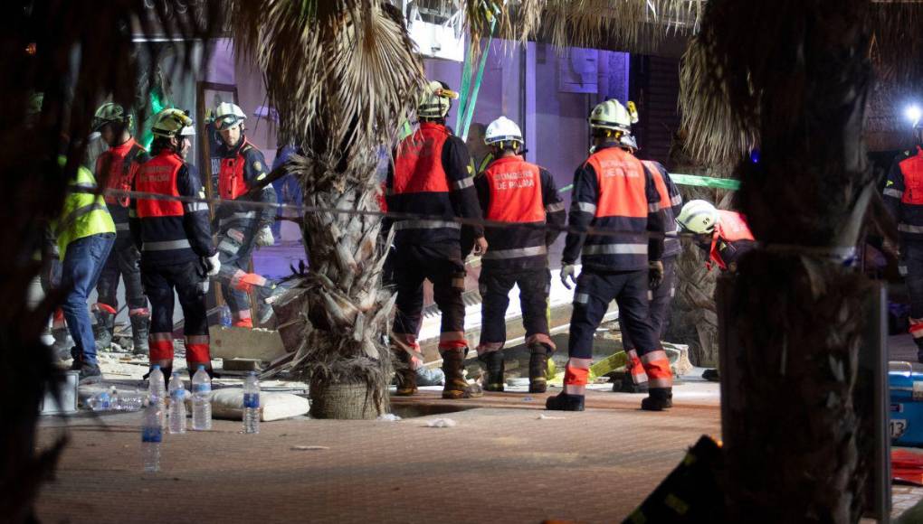 Tragedia en Mallorca: cuatro muertos y unos veinte heridos deja derrumbe de restaurante