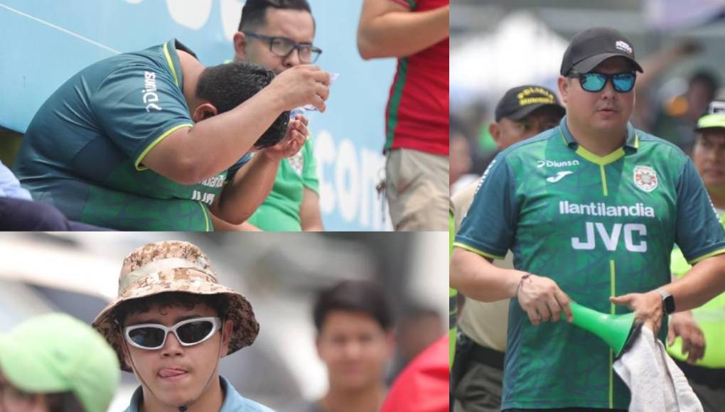 Las formas que buscó la afición para poder aguantar tremendo calor en el Yankel en gran final