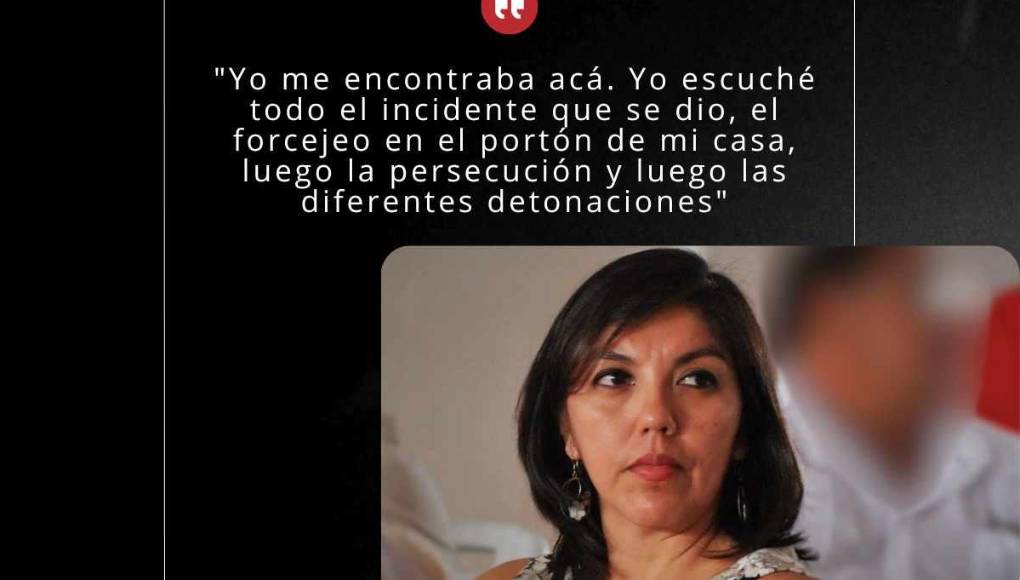 Silvia Ayala tras supuesto intento de robo: “Aquí en la puerta de la casa fue todo”