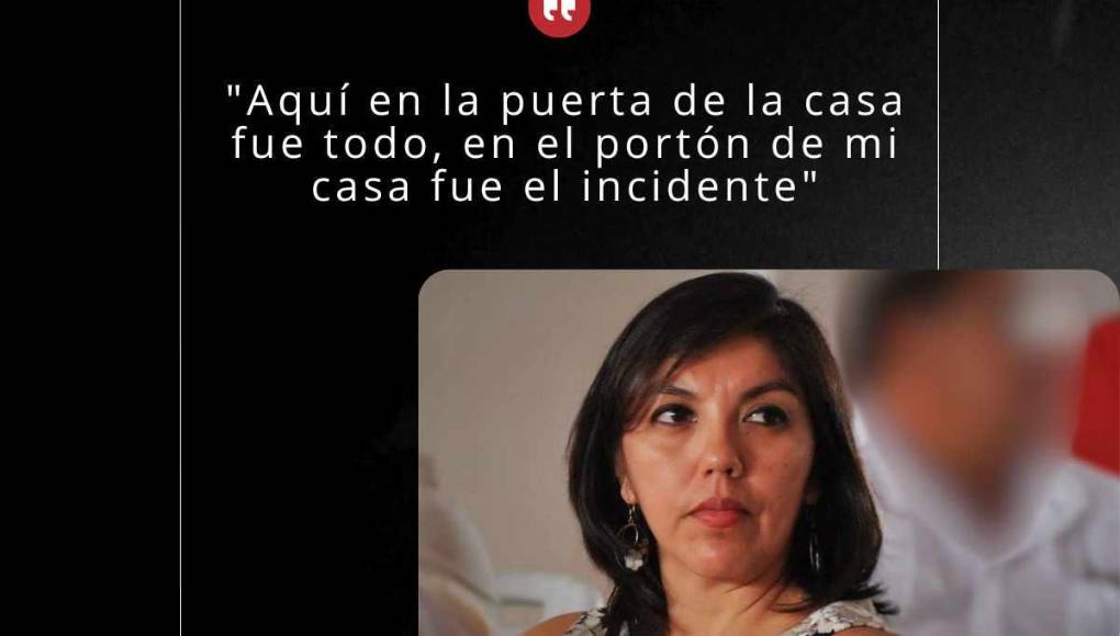 Silvia Ayala tras supuesto intento de robo: “Aquí en la puerta de la casa fue todo”