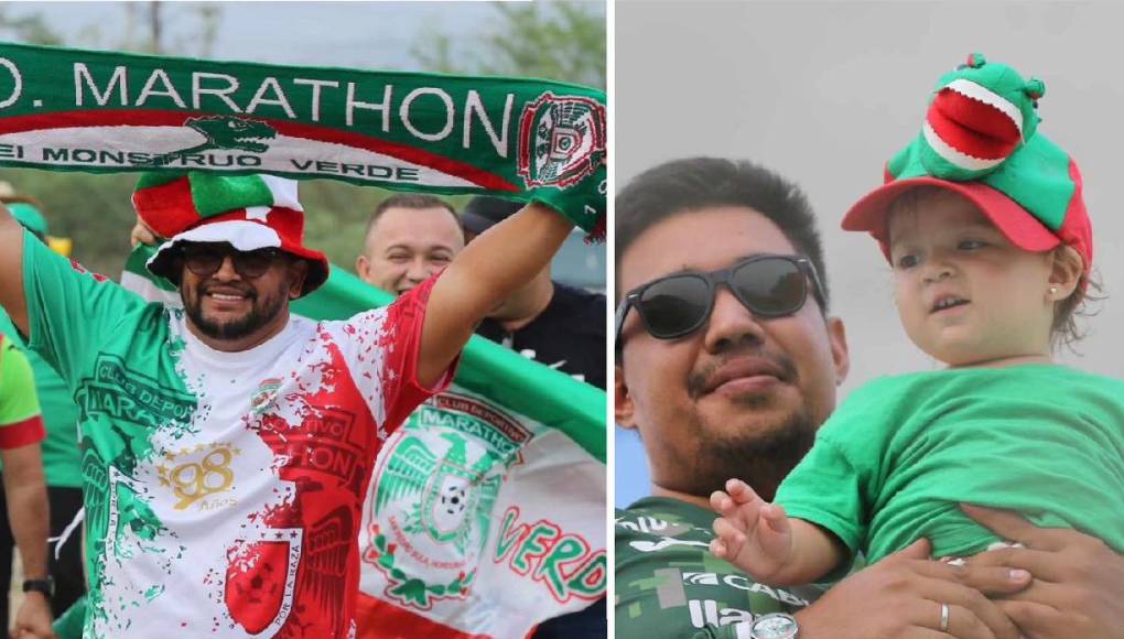 Marathón-Génesis: El color de la afición verdolaga y los niños que no se quisieron perder el juego