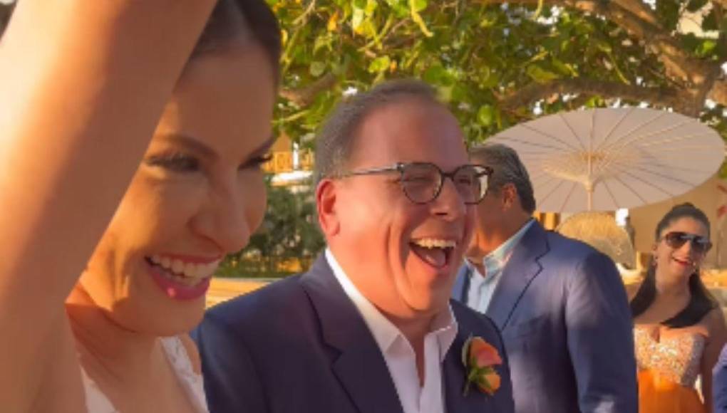 Así fue la romántica boda de Kritza Pérez y Jaime Perelló en Roatán