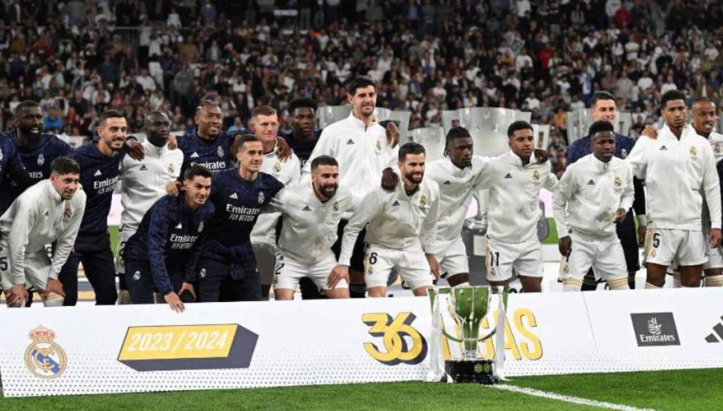 Real Madrid presentó la 36 en el Santiago Bernabéu: gritos a Kroos y Modric