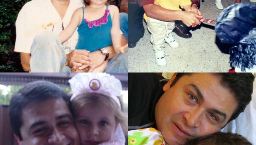 Las hijas de Juan Orlando Hernández, así han cambiado con el paso de los años